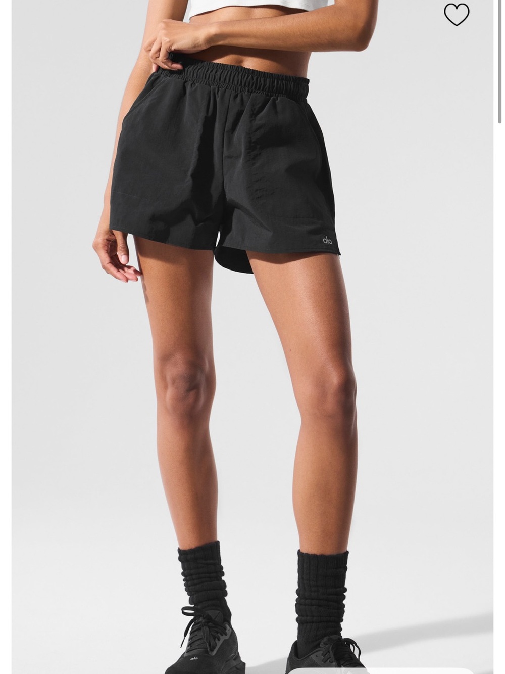 ALO Yoga alumni short - black
